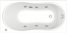 Bas Акриловая ванна Лима 130x70 с гидромассажем